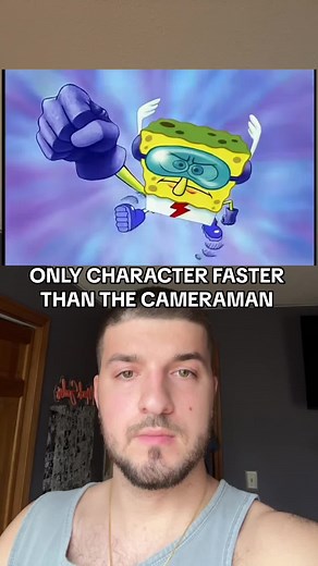 SpongeBob: The Fastest Character in Fiction | Outspeeding the Cameraman