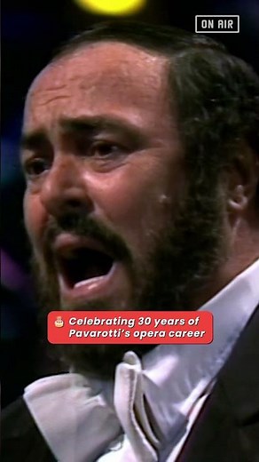 Pavarotti in Hyde Park 1991 🎙️ #Opera #Classical #LiveMusic