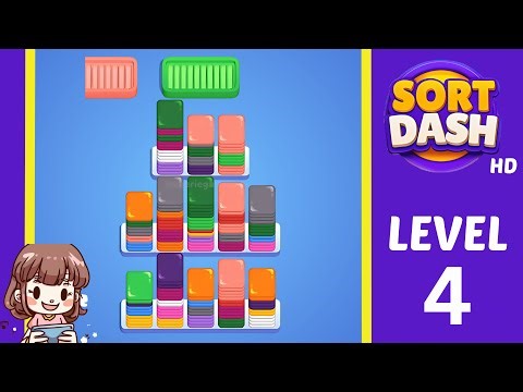 Sort Dash Level 4 Solution Walkthrough