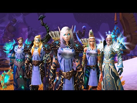 My Vision of Alliance High Elves in Crystalsong Forest (Custom City + New Characters)