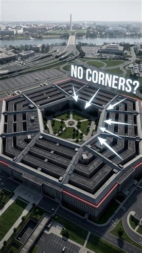 The Pentagon Has No Corners Inside — Here's Why #shorts #usa