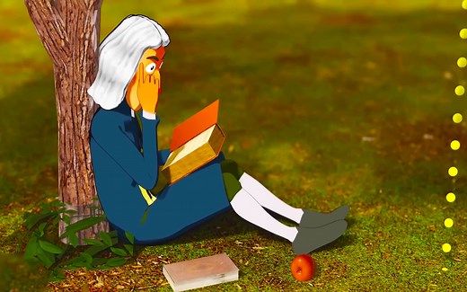 300年前，天才牛顿是如何发现万有引力定律的？