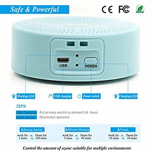 Watch Portable Ozone Generator Mini Air Purifier Machine on Amazon Live
