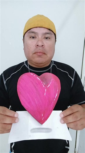 el corazón 3d de tu ex #dibujos3d #viraltiktok #ilusionoptica #increible #asombroso