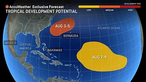 Separate Chances For Tropical Development Being Monitored In Atlantic