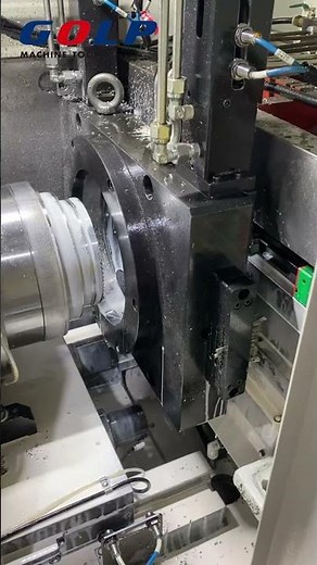 GOLP Machinery-- Broaching process for internal spline components #cnc #broaching #machine
