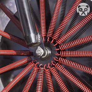 Bicycle wheel springs | Crafty Panda