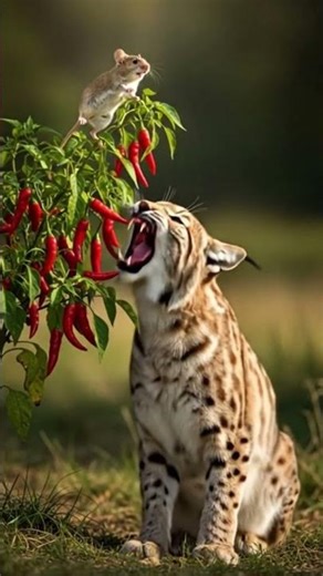 He Thought He Was a Predator... Until He Met a Chili Pepper! 🌶️😂