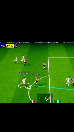 Ronaldo Hits the Post ⚽☠️ #short #shortsfeed #efootball ronaldo