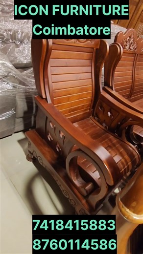 #teakwoodcot #furniture #diningtable #wardrobe #woodensofa #sofa #teapoy #rockingchair #customizedfurniture #iconfurniture #mattress #latex #springmattress #orthomattress #memorytopmattress #coirmattress #easychair | Icon Furniture Coimbatore