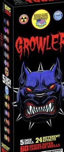 Explosive Fireworks Show by the Growlers