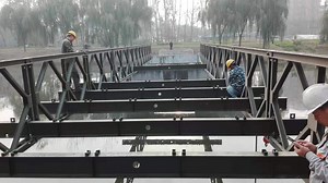 [Hot Item] Modular Steel Bridge Design with Galvanizing for Quick Deployment