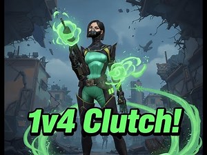 Insane 1v4 Viper Clutch on Fracture | Epic Solo Carry!