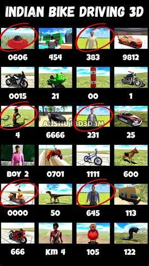 Unlock 🔓 Real code 💥 Indian bike driving 3d all new cheat code update + plugin cheat code