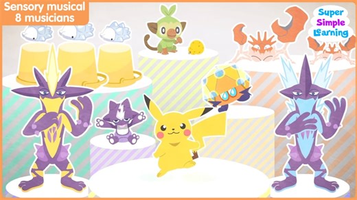 Sensory musical | instruments | super simple songs