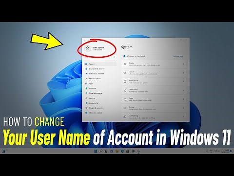 Change User Account Name In Windows 11 | How To Modify Your name acount On windows 11