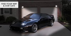 Solar Powered LED Gutter Lights automatically turn on when the sun sets! - 89% OFF TODAY for a Pack of Four! | MobStub Daily Deals