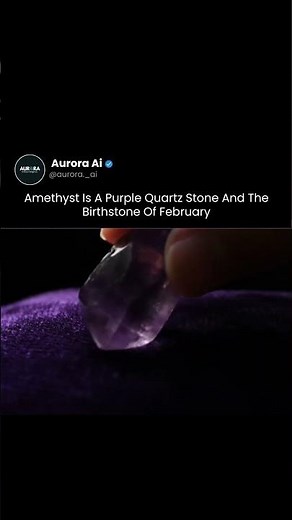 💜✨ Amethyst: The Stunning Purple Quartz & February Birthstone.