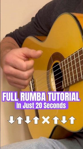 Full Rumba Tutorial On The Guitar #guitar #guitartutorial