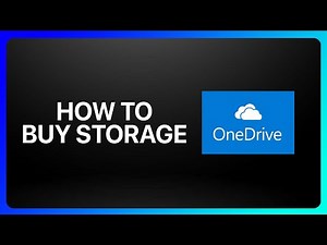 How To Buy OneDrive Storage Tutorial