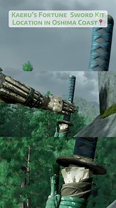 Kaeru’s Fortune Sword Kit Location 📍#ghostofyotei #GhostOfTsushima #Atsu #playstation #yotei | SammyGaming