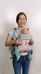 Forward facing w/ the Beco Gemini baby carrier in 8 seconds!!  The...