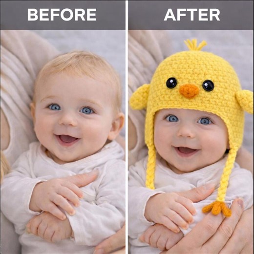 Chick Crochet Hat Pattern PDF – Baby & Toddler Chicken Hat – Easy Beginner Crochet – Preemie to Child – Instant Download - Etsy
