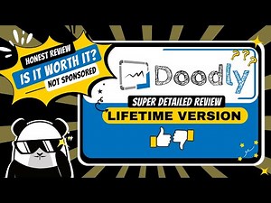 Doodly Whiteboard Animation $67 Lifetime Version Review - Glassboard Explainer Video Example