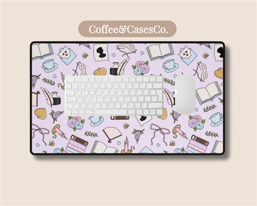 Regency Era Inspired Desk Mat | Book Lovers Mouse Pad | Cozy Home Office - Etsy Australia