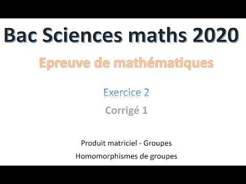 Ex2 Bac Sc Math 2020 Corrige 1