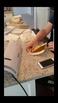 BEST AND SUPER EASY DIY Gold foil invitations with thermal laminator & laser jet printer