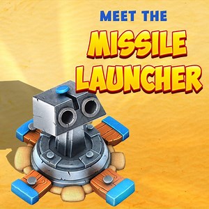 Missiles Away! Play Now 👉 gigam.es/SurvivalArena No Air units will pass when you've dropped Missile Launcher out on the Arena. Each missile deals massive damage - splash, too! - so it's much better against groups of enemies, when compared to Air Harpoon. Where do you use it? Show us your layouts! | Survival Arena