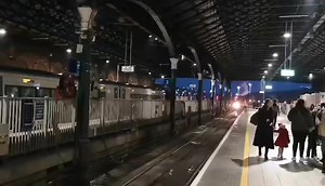 27K views · 987 reactions | Steam Locomotive Loco No 85 Merlin heading back to Connolly Shed after it's last Santa steam train run for the year. Driver Ken Fox, Cork Shed and Fireman Connie O‘Gara and Loco Inspector William Ferns Connolly Shed. Thanks a million. Guys Video Sandra Kinsella | Railway Preservation Society of Ireland - Dublin Operations | Facebook