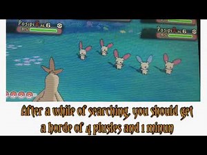 How to catch minun in pokemon Alpha Sapphire