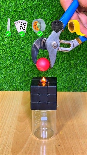 5.4K views · 11 reactions | 1000°C Hotball VS Aluminum foil + Playing Cards + Gray Tape + So Cube + Yellow Tape  #satisfyingvideo #experiment #foryou #fypシ | Hot Spoon Experiments | Facebook