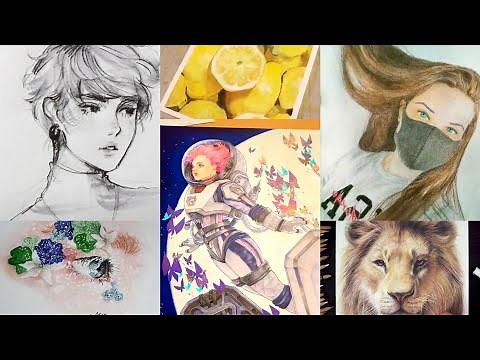 Tik Tok Painting and Drawing Compilation | Art | Inspiration | TOP Tik Tok