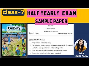 Class 7 Science Half Yearly Sample Paper | Curiosity NCERT 2025 | Practice + Solutions | KaliyaanTV