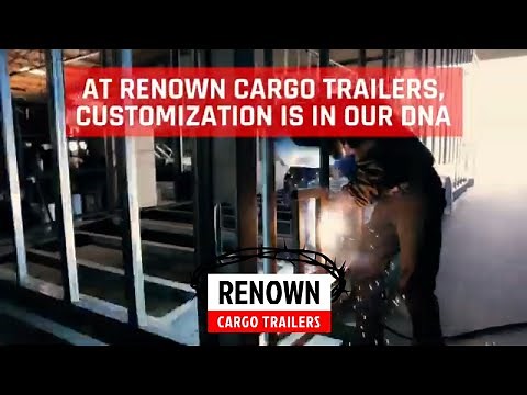 When you buy a trailer from Renown Cargo......