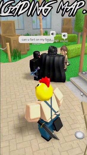 Pretending to be LAGGY in MM2!😂 (Funny reactions) #mm2