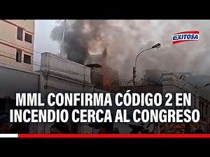 🔴🔵 MML confirms Code 2 fire near Congress