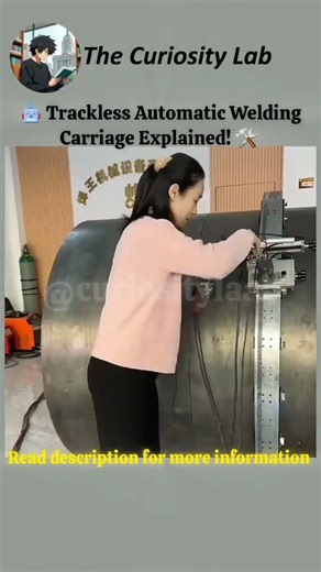 😱Automatic Welding Carriage Explained! 🛠️ #shorts #wow #welding #automatic