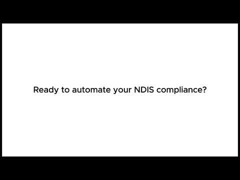 NDIS Compliance Software Demo