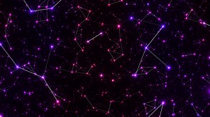 Download Flying in outer space. Looped seamless animation. for free