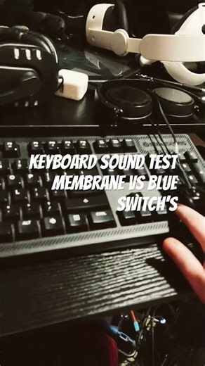 Membrane vs blue switches