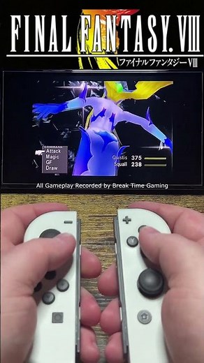 Final Fantasy 8 Remastered - Nintendo Switch OLED Gameplay