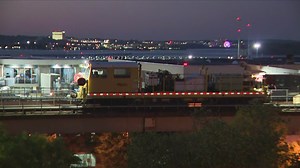 'Near normal Monday service' | Track repair work continues near National Airport after Blue Line train derailment