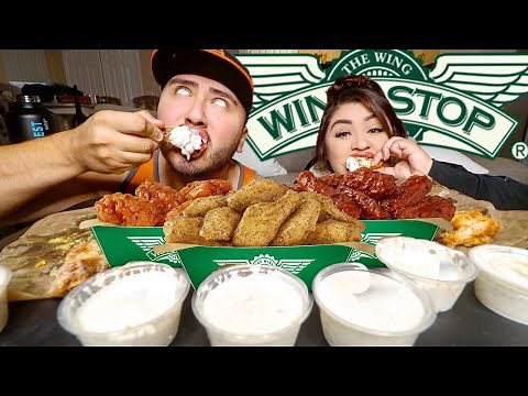 WINGSTOP WITH LOTS OF RANCH • MUKBANG