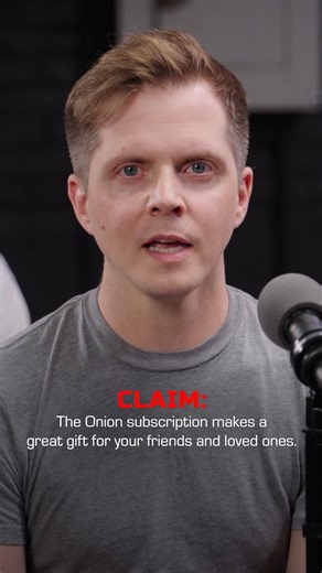 The Onion on Instagram: "Show your loved ones how little you'll spend. Buy them a gift subscription to The Onion at https://membership.theonion.com/gifts."