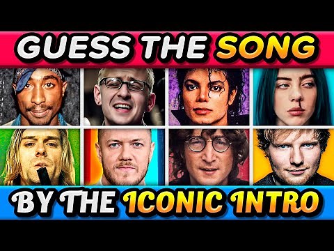 Guess the Song by ITS ICONIC INTRO 🔊🔥 (Very Easy - Hard) | Music Quiz