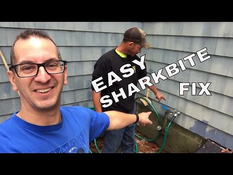 How To Replace Sillcock Valve With Frost Free Shark Bite